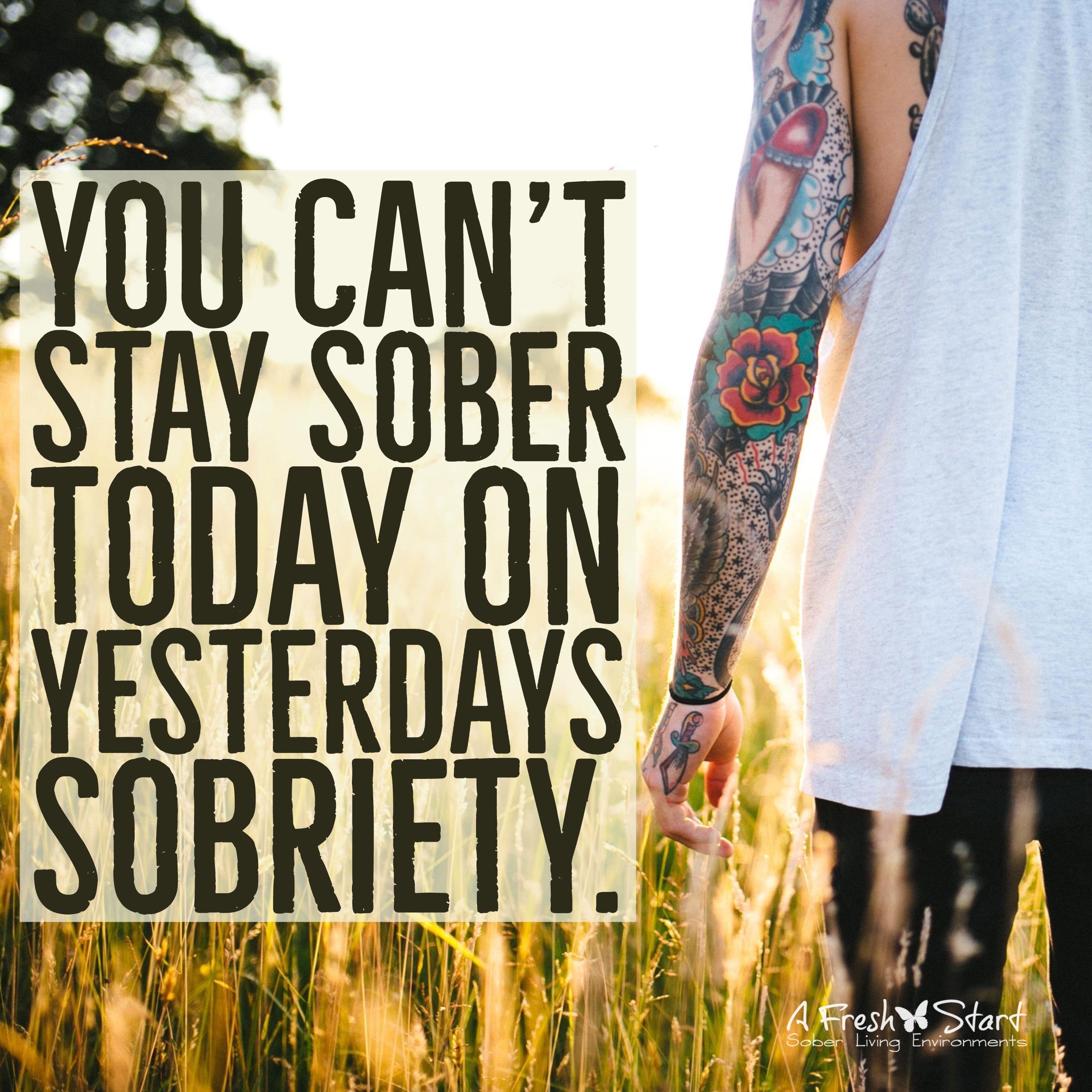 A Fresh Start Sober Quotes Gallery